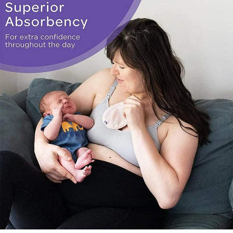 Lansinoh Coussinets d'allaitement lavables Rose&Noir - 8 unités - Lansinoh - Coussinet d'allaitement pour bébé Maroc -www.babyboss.ma