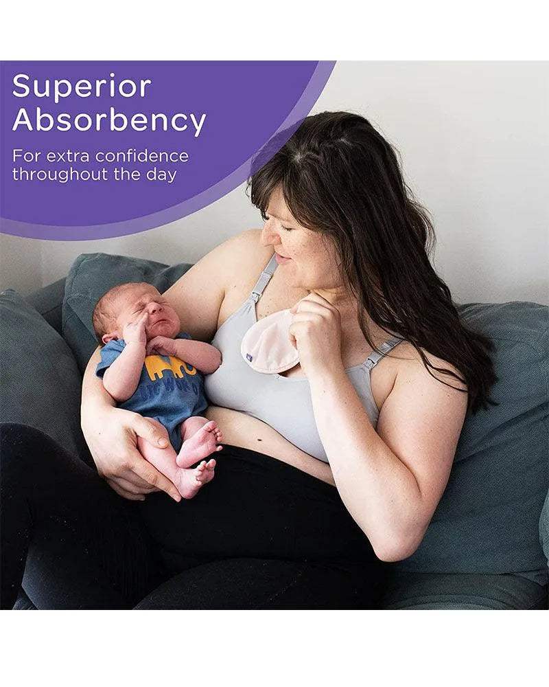 Lansinoh Coussinets d'allaitement lavables Rose&Noir - 8 unités - Lansinoh - Coussinet d'allaitement pour bébé Maroc -www.babyboss.ma