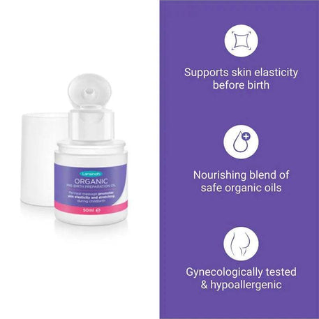 Lansinoh Huile de massage du périnée - 50ml - Lansinoh - Huile de Massage pour bébé Maroc -www.babyboss.ma