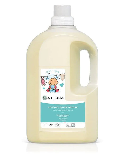 Lessive Liquide Neutre nouvelle formule 1,5L - Centifolia - Babyboss.ma - Centifolia - pour bébé maroc