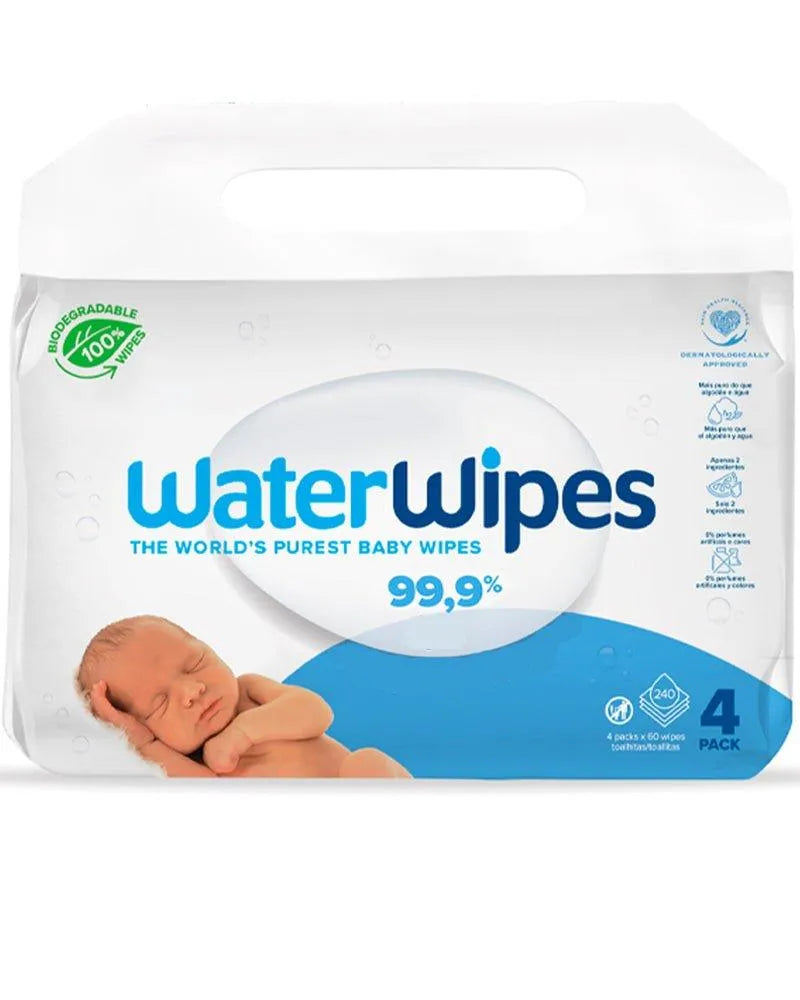 Lingettes Bébé WaterWipes Value 3 Achetées + 1 Offert - Babyboss.ma - WaterWipes - pour bébé maroc