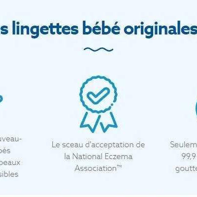 Lingettes Bébé WaterWipes x 60 - WaterWipes - Hygiène et Soin pour bébé Maroc -www.babyboss.ma