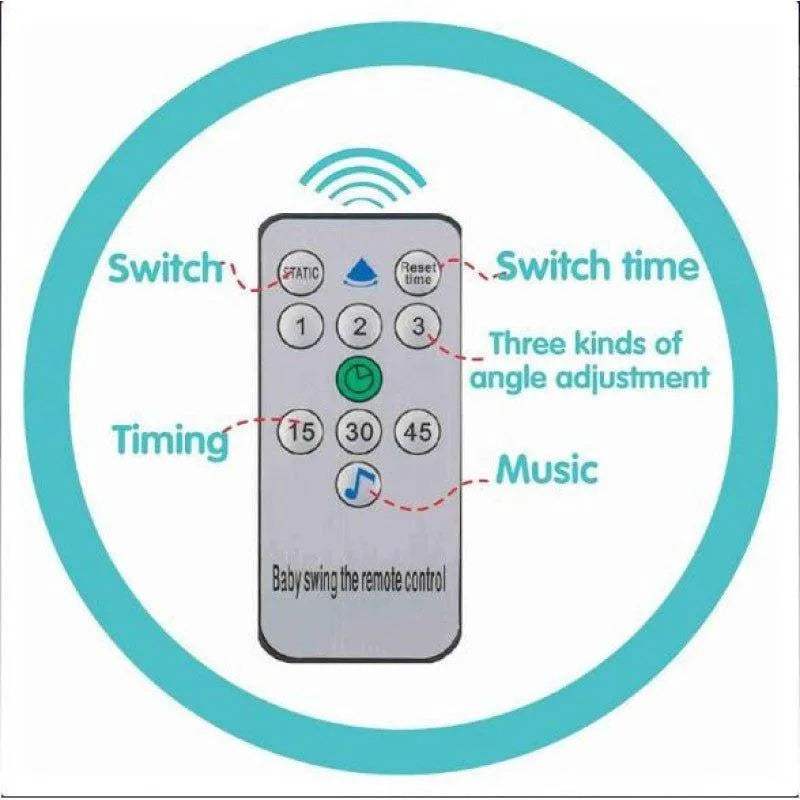Lit balançoire berceau pour bébé Bleu RELAX - babyboss toys - Balançoires pour bébé Maroc -www.babyboss.ma