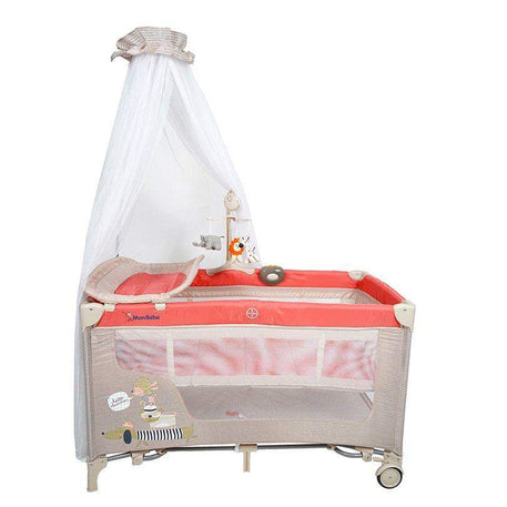 Lit parc orange– mon bébé - mon bebe - pour bébé maroc - www.babyboss.ma