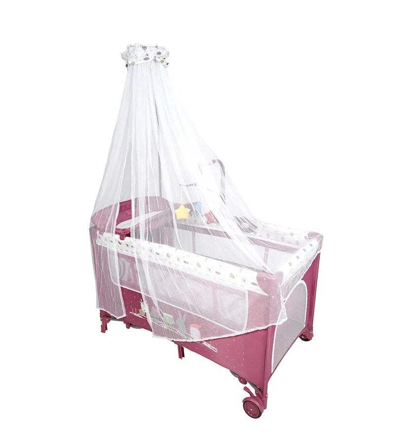 سرير اطفال P612 خشب موف – طفلي – BABYBOSS