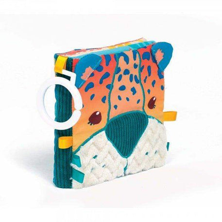 Livre d'éveil en tissu jungle - Ludi - pour bébé maroc - www.babyboss.ma