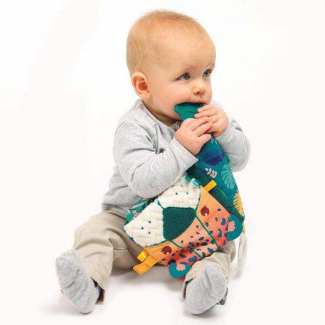 Livre d'éveil en tissu jungle - Ludi - jouet pour bébé Maroc -www.babyboss.ma