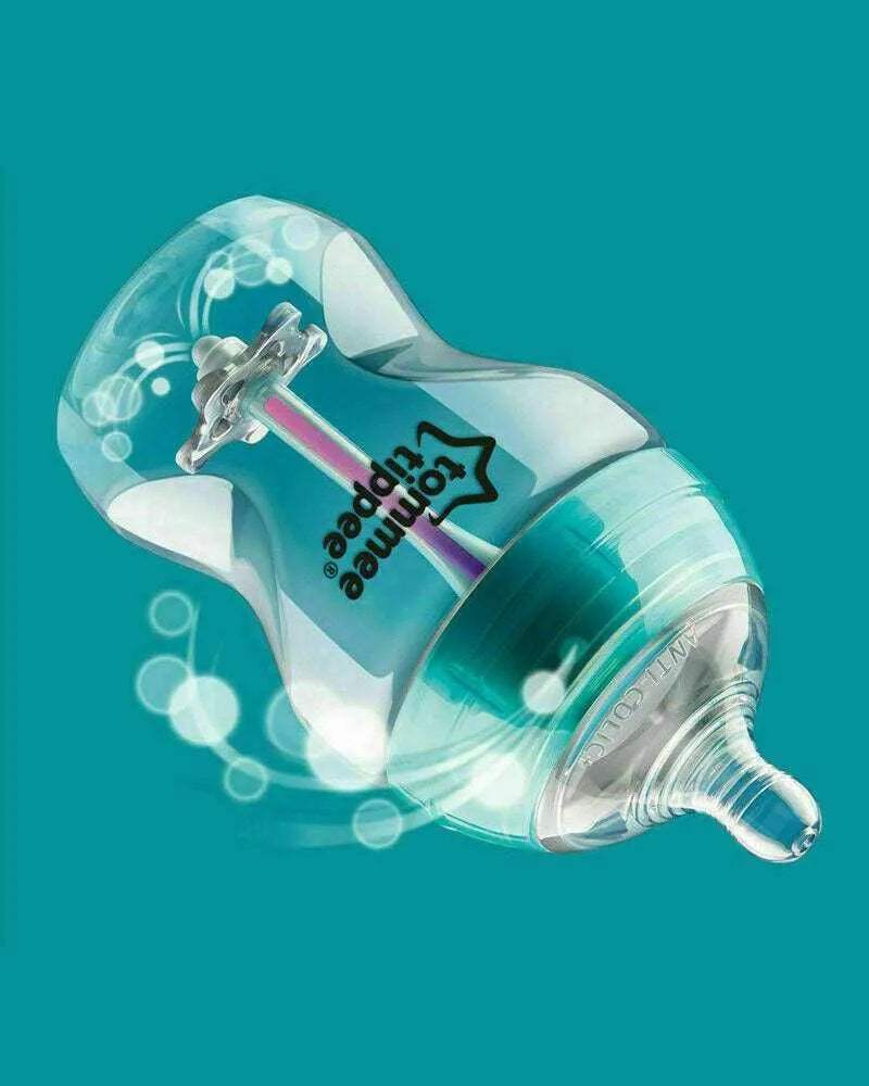 Lot de 2 Biberons Tommee Tippee anti-colique avancé 0m+ - 260ml - Tommee Tippee - Biberon pour bébé Maroc -www.babyboss.ma