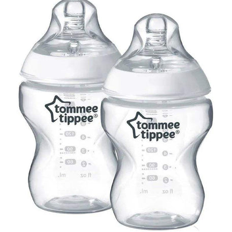 Lot de 2 Biberons Tommee Tippee Closer to Nature 0m+ - 260ml - Tommee Tippee - Biberon pour bébé Maroc -www.babyboss.ma