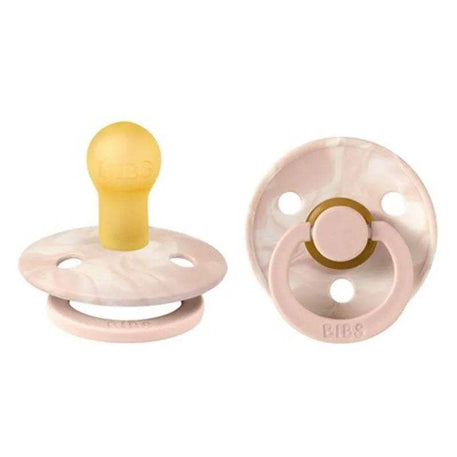 Lot de 2 Sucettes Bibs - Blush & Ivoire - Bibs - Sucettes pour bébé Maroc -www.babyboss.ma