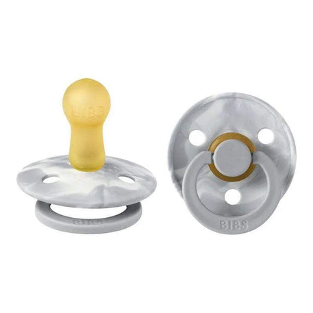 Lot de 2 Sucettes Bibs - Gris & Ivoire - Bibs - Sucettes pour bébé Maroc -www.babyboss.ma