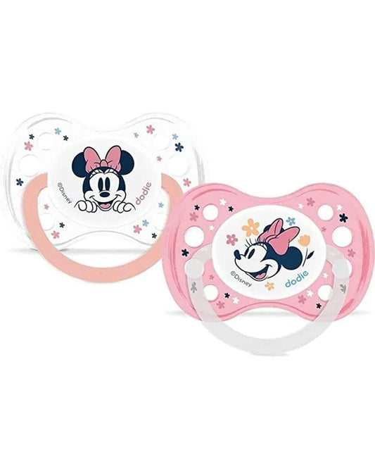 Lot de 2 sucettes Dodie Anatomiques 6m+ - Minnie - Babyboss.ma - Dodie - pour bébé maroc