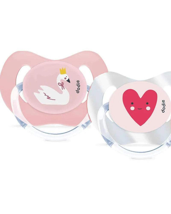 Lot de 2 Sucettes Dodie Physiologique 6m+ - Jungle & Cœur - Dodie - Sucettes pour bébé Maroc -www.babyboss.ma