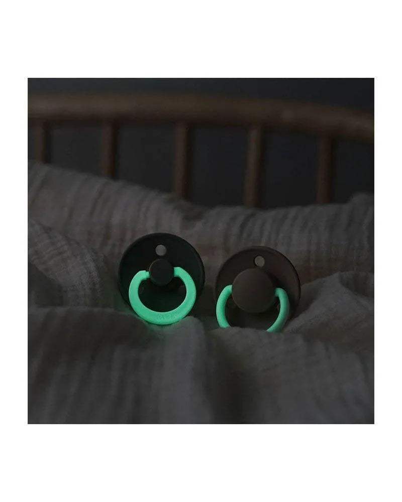 Lot de 2 Sucettes Nuit Bibs - Blush & Vanilla - Bibs - Sucettes pour bébé Maroc -www.babyboss.ma