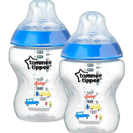 lot-de-2-biberons-tommee-tippee-closer-to-nature-0m-voiture-260ml-babyboss-ma-tommee-tippee-pour-bebe-maroc-1 - Babyboss.ma -bebe-maroc