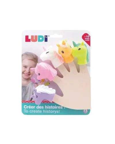 Ludi Marionnettes de doigts « Licorne » 10m+ - Ludi - Jeux et jouets pour bébé Maroc -www.babyboss.ma