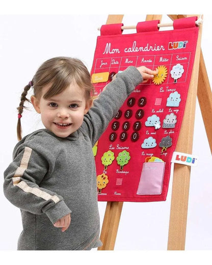 Ludi Mon Calendrier Basic - Rose - Babyboss.ma - Ludi - pour bébé maroc