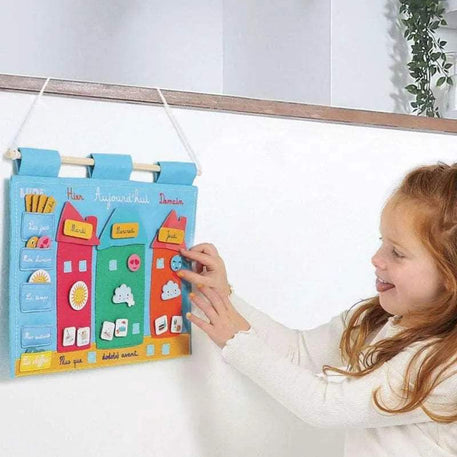 Ludi Panneau Organisateur - Le Temps Qui Passe 3A+ - Ludi - Jouets éducatifs pour bébé Maroc -www.babyboss.ma