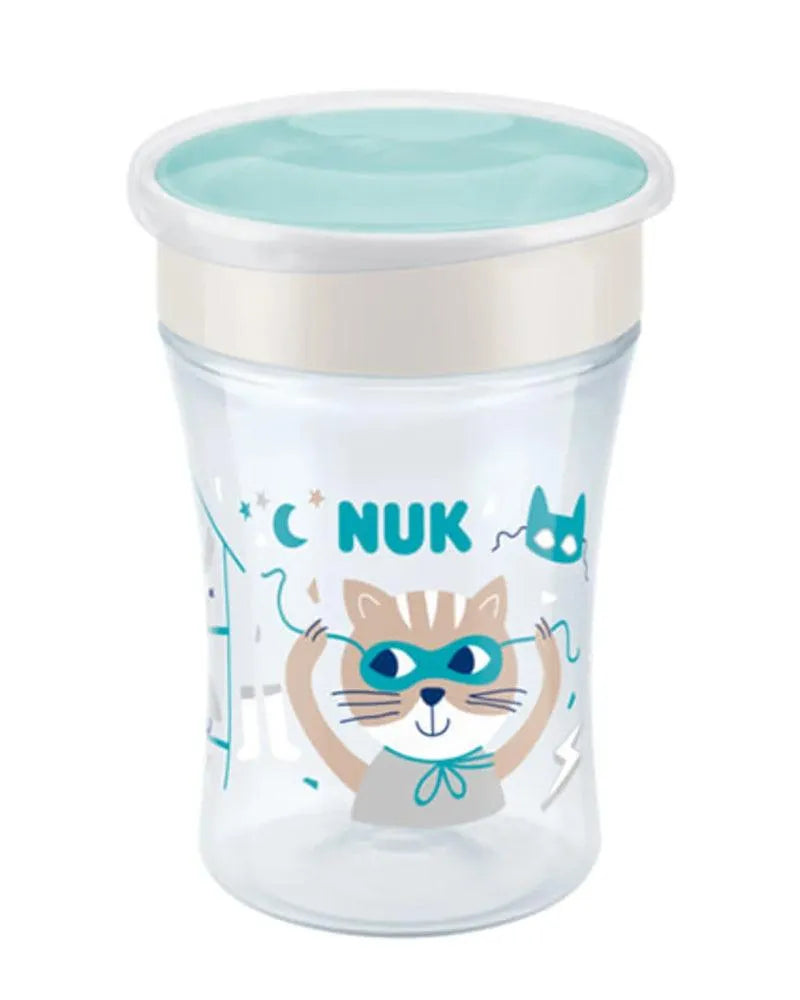 Magic Cup 360° Tasse pour Boire 230ml NUK 8M+ - Vert - Babyboss.ma - NUK - pour bébé maroc