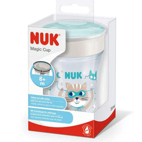 Magic Cup 360° Tasse pour Boire 230ml NUK 8M+ - Vert - NUK - Gourdes pour bébé Maroc -www.babyboss.ma