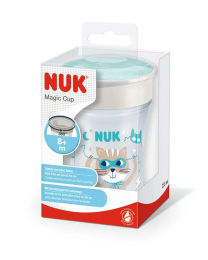 Magic Cup 360° Tasse pour Boire 230ml NUK 8M+ - Vert - Babyboss.ma - NUK - pour bébé maroc