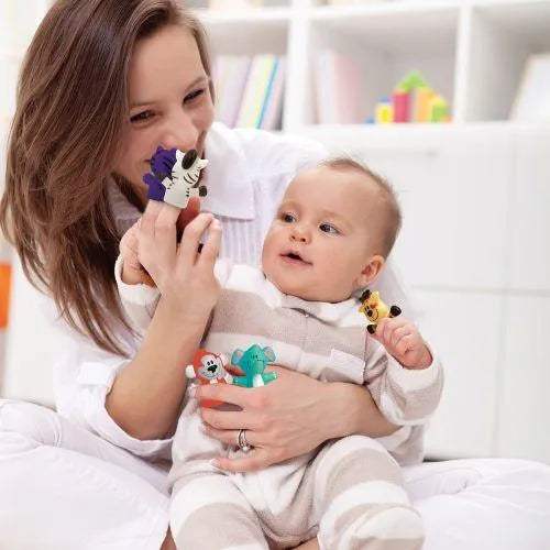 Marionnettes de Doigts – Animaux de la Savane - Ludi - Jeux et jouets pour bébé Maroc -www.babyboss.ma