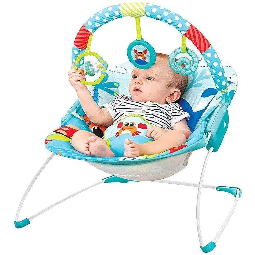MASTELA - أرجوحة موسيقية زرقاء - BABYBOSS موقع BABYBOSS مخصص للأمهات ورعاية الأطفال.