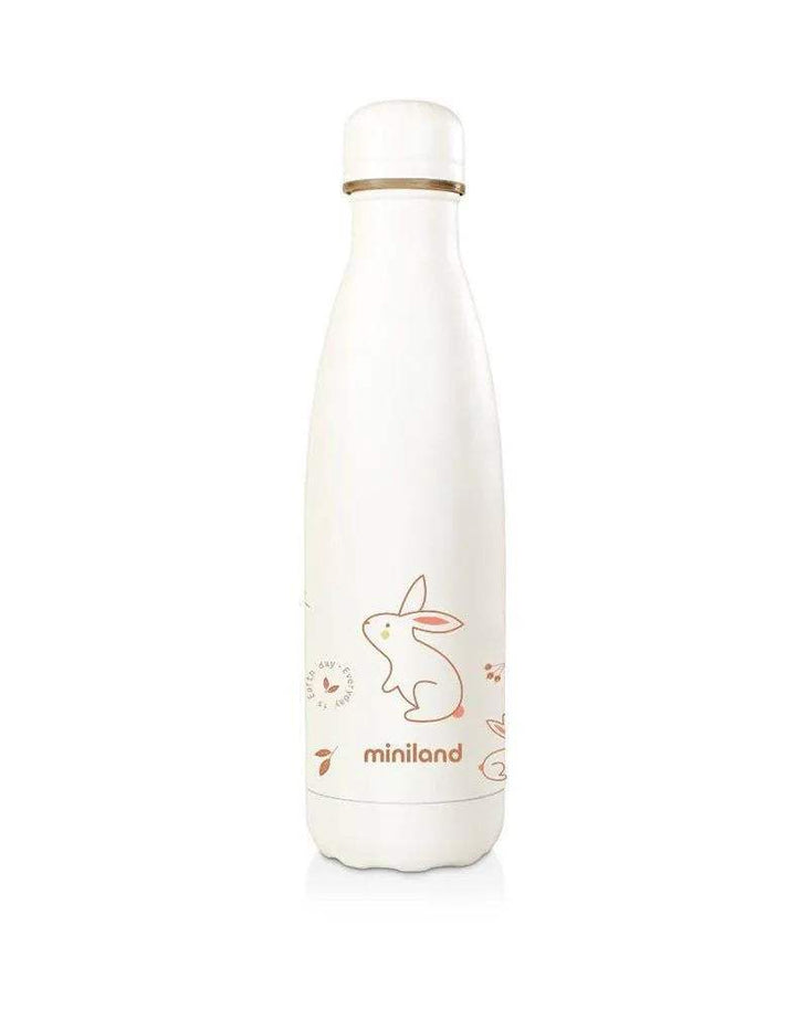 Miniland Bouteille 500ml - Nature Bunny - Miniland - Gourdes Isothermes pour bébé Maroc -www.babyboss.ma