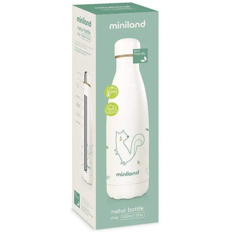 Miniland Bouteille 500ml - Nature Chip - Miniland - Gourdes Isothermes pour bébé Maroc -www.babyboss.ma