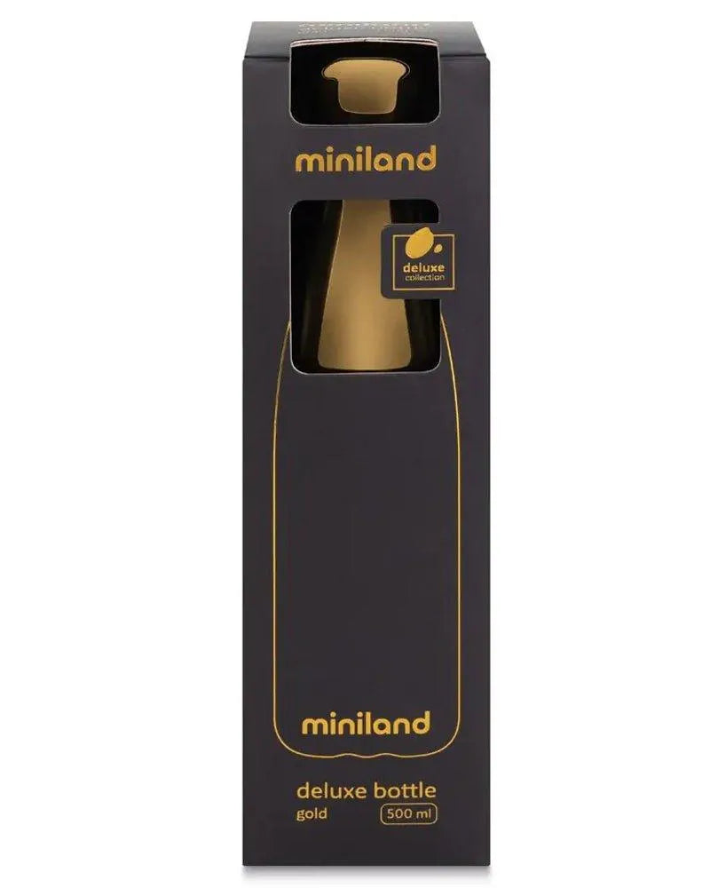 Miniland Bouteille Deluxe 500ml - Gold - Babyboss.ma - Miniland - pour bébé maroc