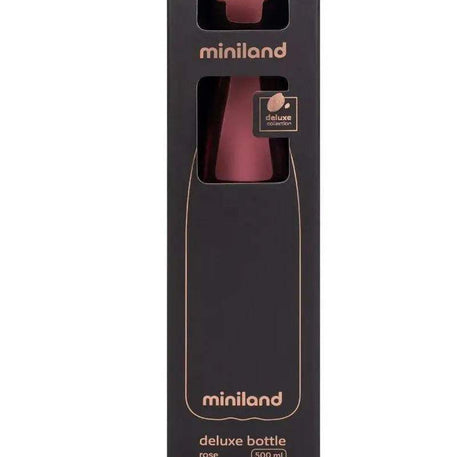 Miniland Bouteille Deluxe 500ml - Rose - Miniland - Gourdes Isothermes pour bébé Maroc -www.babyboss.ma