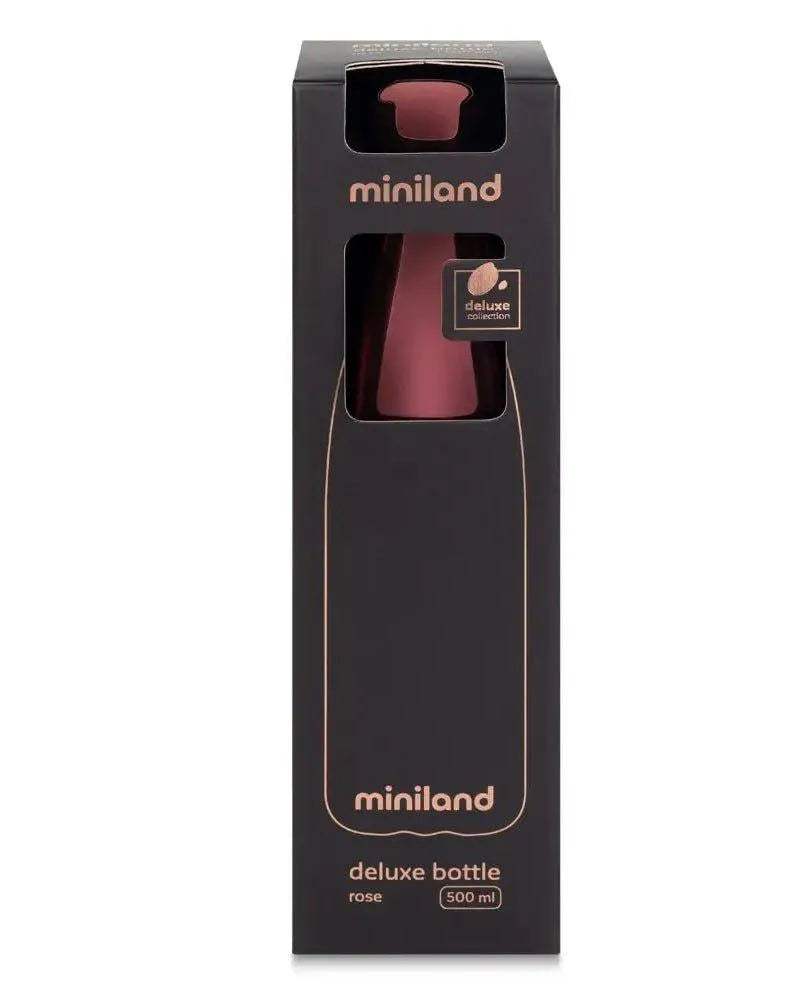 Miniland Bouteille Deluxe 500ml - Rose - Miniland - Gourdes Isothermes pour bébé Maroc -www.babyboss.ma