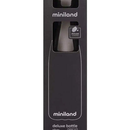 Miniland Bouteille Deluxe 500ml - Silver - Miniland - Gourdes Isothermes pour bébé Maroc -www.babyboss.ma