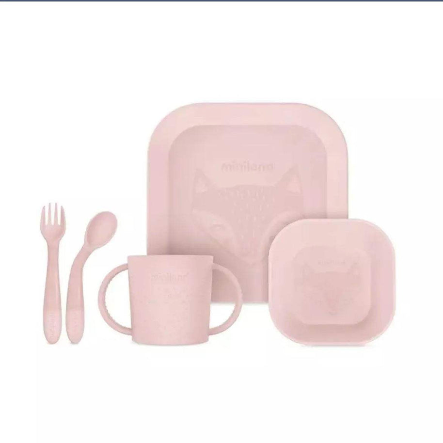 Miniland Set De Vaisselle Square - Miniland - pour bébé Maroc -www.babyboss.ma