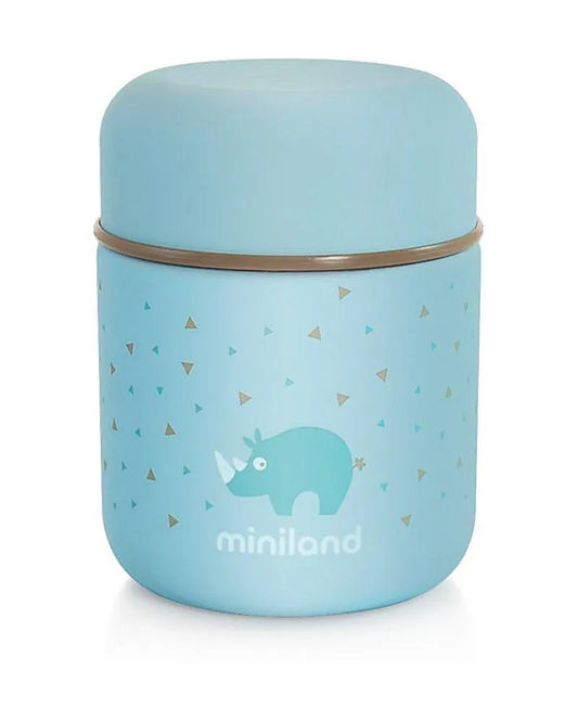 Miniland Thermos Alimentaire Solide 600ml - Bleu - Babyboss.ma - Miniland - pour bébé maroc