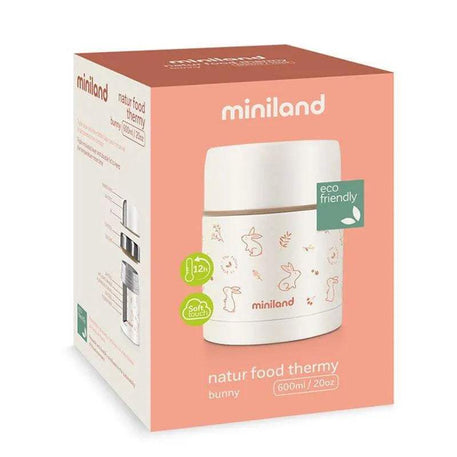 Miniland Thermos Alimentaire Solide 600ml - Bunny - Miniland - Thermos pour bébé Maroc -www.babyboss.ma
