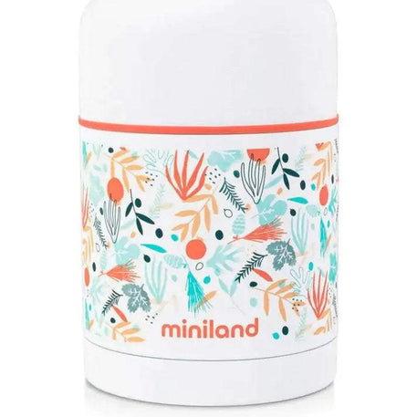 Miniland Thermos Alimentaire Solide 600ml - Mediterranean - Miniland - Thermos pour bébé Maroc -www.babyboss.ma