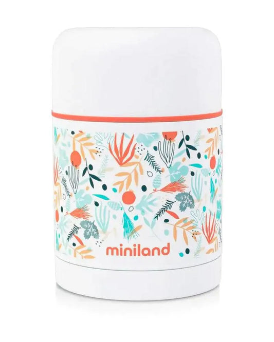 Miniland Thermos Alimentaire Solide 600ml - Mediterranean - Babyboss.ma - Miniland - pour bébé maroc