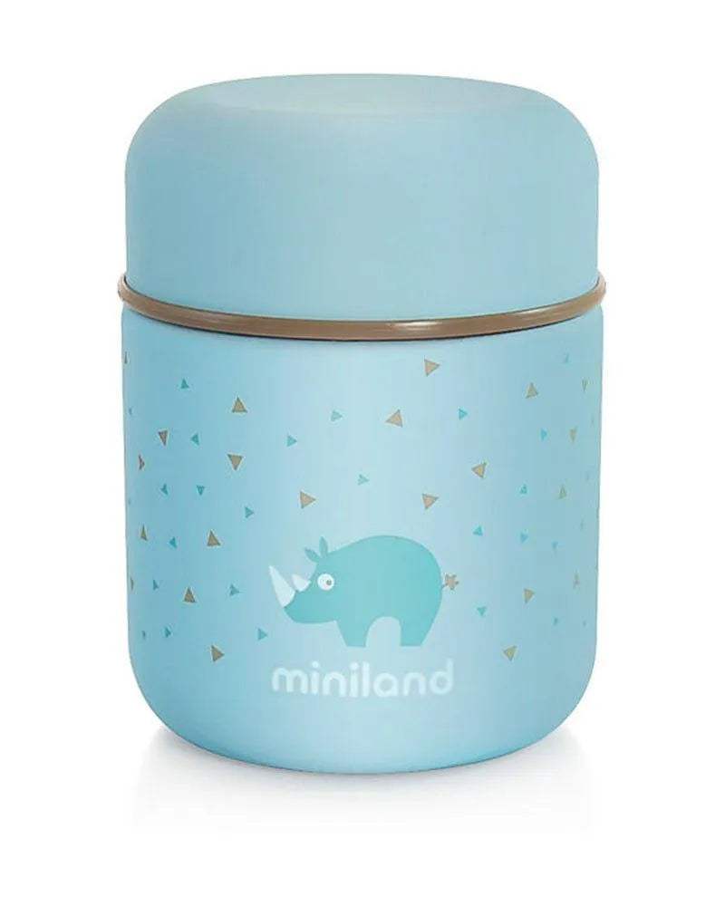 miniland-thermos-alimentaire-solide-600ml-bleu-babyboss-ma-miniland-pour-bebe-maroc-1 - Babyboss.ma -bebe-maroc