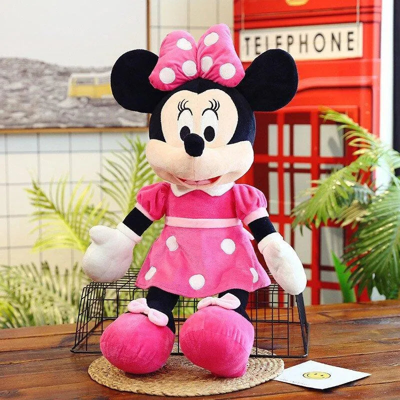 Minnie Mouse en Peluche 50cm - Babyboss.ma - babyboss toys - pour bébé maroc