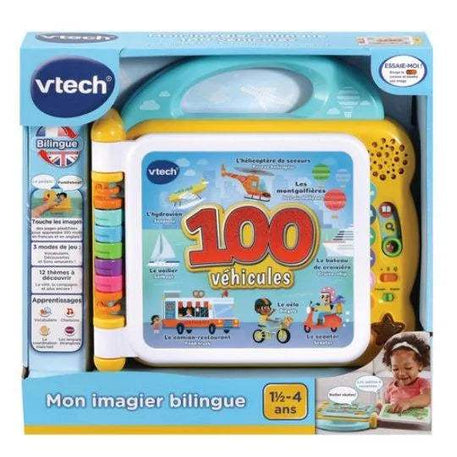 Mon imaginer bilingue 100, véhicules - Vtech - pour bébé Maroc -www.babyboss.ma