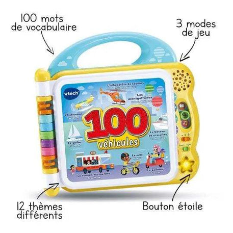 Mon imaginer bilingue 100, véhicules - Vtech - pour bébé Maroc -www.babyboss.ma