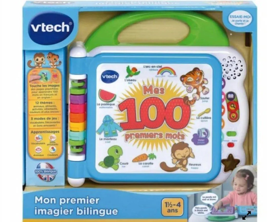 Mon premier imagier bilingue 1-4ans - Babyboss.ma - Vtech - pour bébé maroc