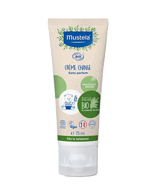 Mustela Crème de change BIO - 75ml - Babyboss.ma - Mustela - pour bébé maroc