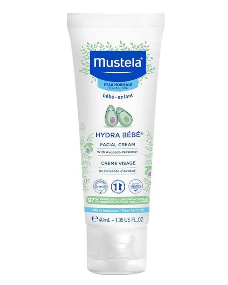 Mustela Crème Visage Hydra Bébé au Perséose d'Avocat, tube de 40 ml pour peau normale – Babyboss.ma