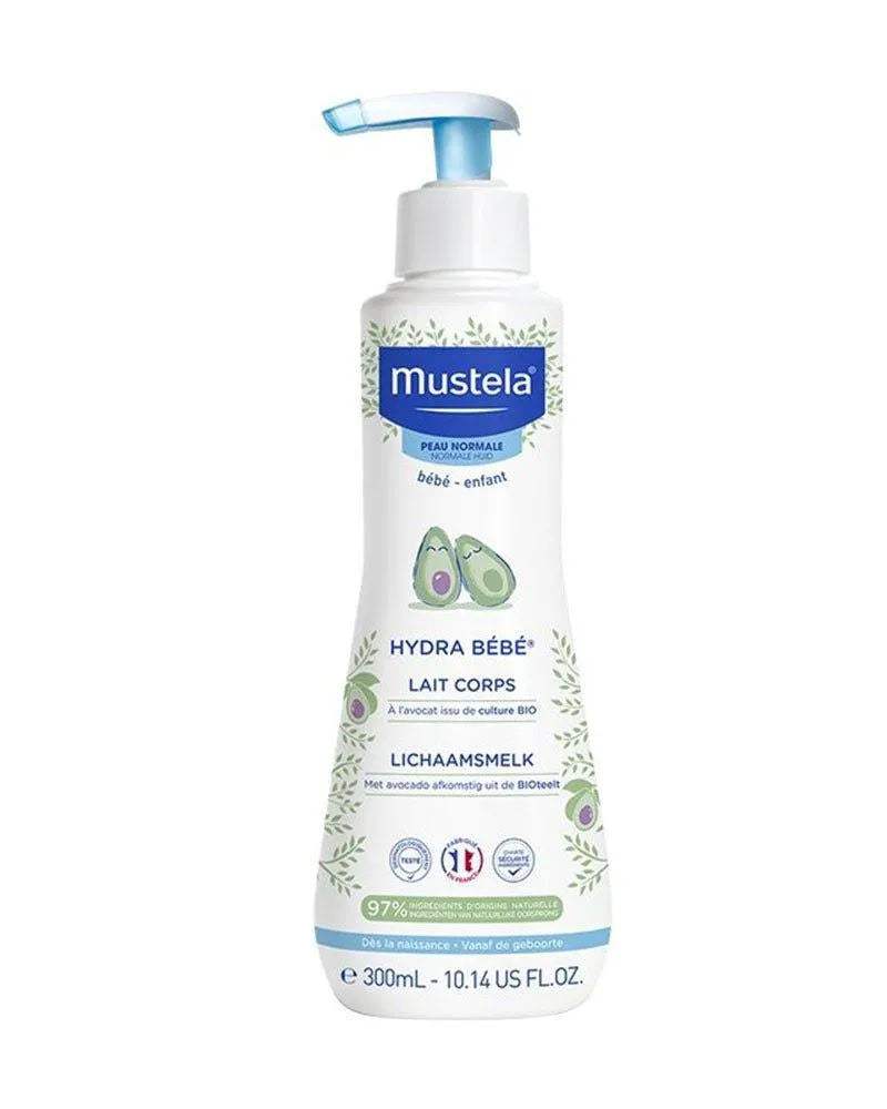 Mustela Lait corps Hydra Bébé à l'avocat BIO - 300ml - Mustela - Hygiène et Soin pour bébé Maroc -www.babyboss.ma
