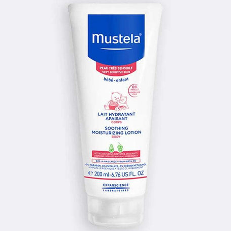 Mustela Lait Hydratant Corps Apaisant - 200ml - Mustela - Hydratants Corps pour bébé Maroc -www.babyboss.ma