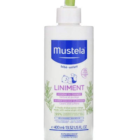 Mustela Liniment Pompe - 400ml - Mustela - Hygiène et Soin pour bébé Maroc -www.babyboss.ma