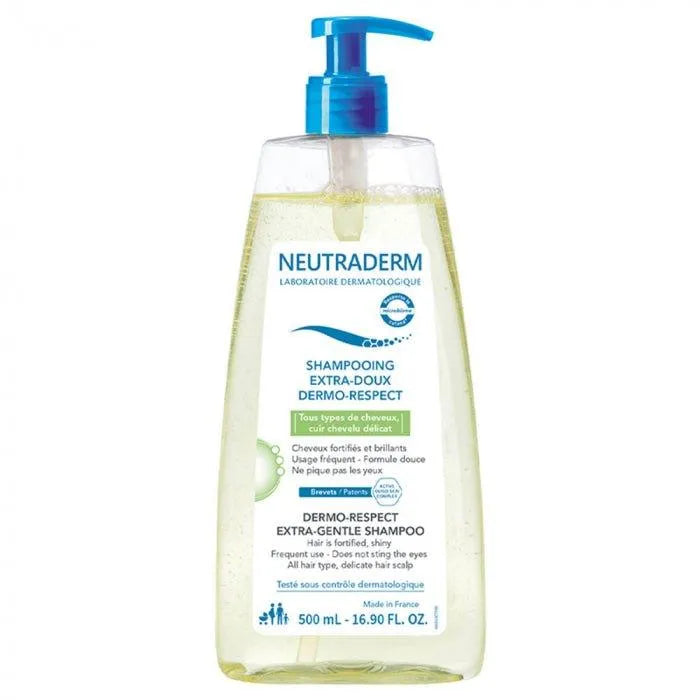 Neutraderm Shampooing extra-doux Dermo-Respect - 500ml - Babyboss.ma - Neutraderm - pour bébé maroc