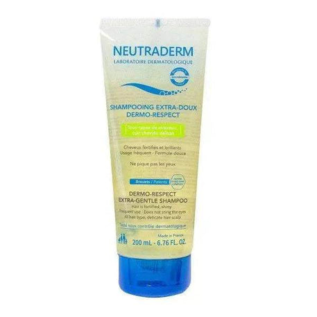 neutraderm-shampooing-extra-doux-dermo-respect-200ml-babyboss-ma-neutraderm-pour-bebe-maroc - Babyboss.ma -bebe-maroc
